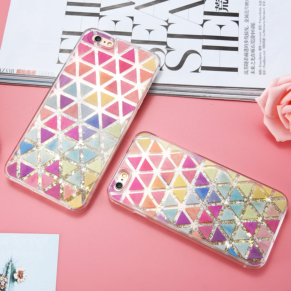 Kaleidoscope Rainbow Snap iPhone Case