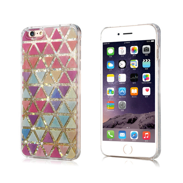 Kaleidoscope Rainbow Snap iPhone Case