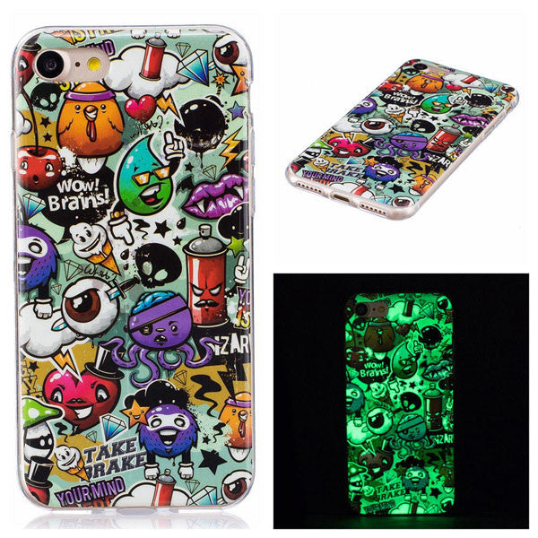 Glow-in the-Dark Multi-Design Fitted Case