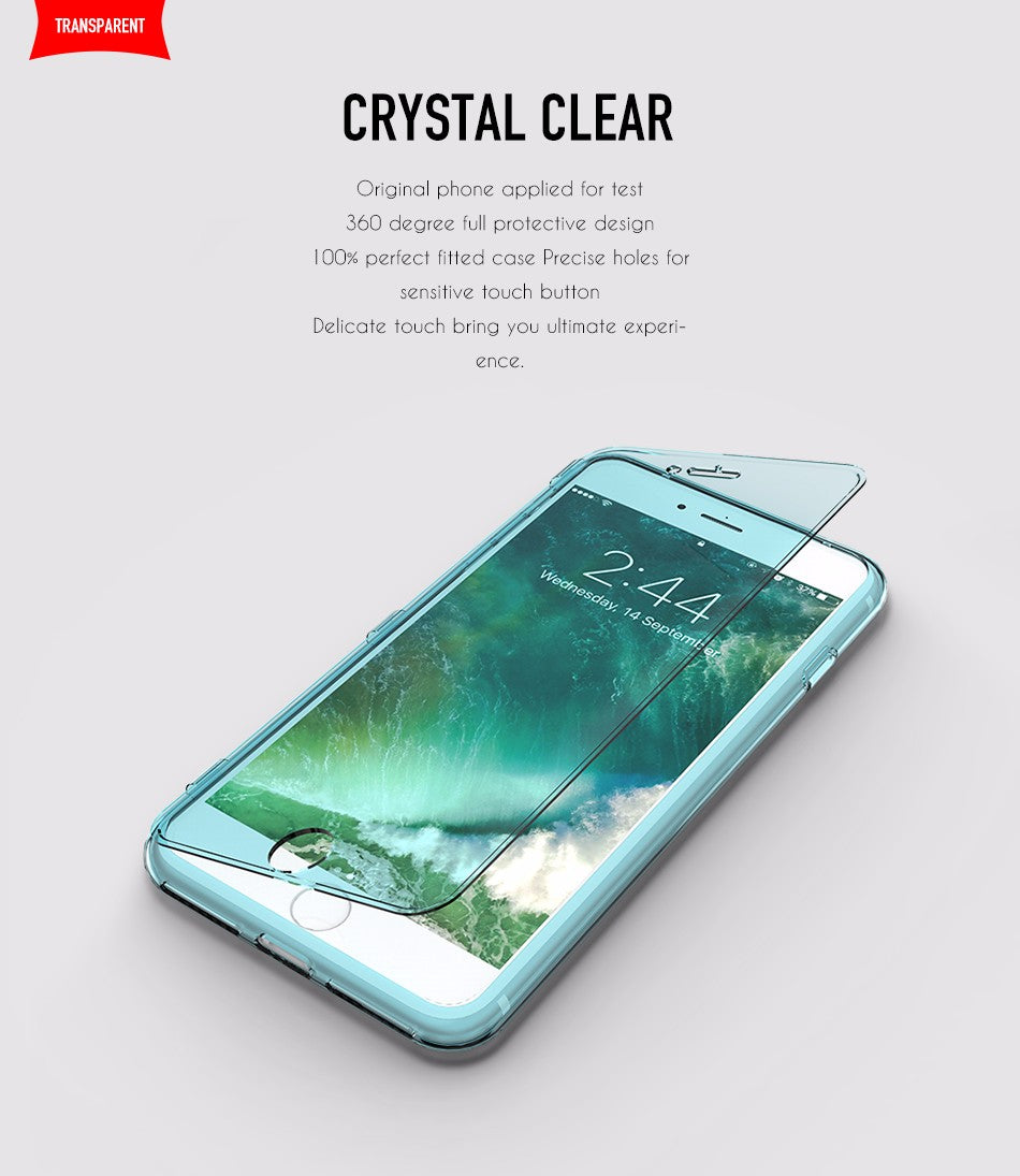 Ultra Thin Flip Case with Crystal Screen Cover