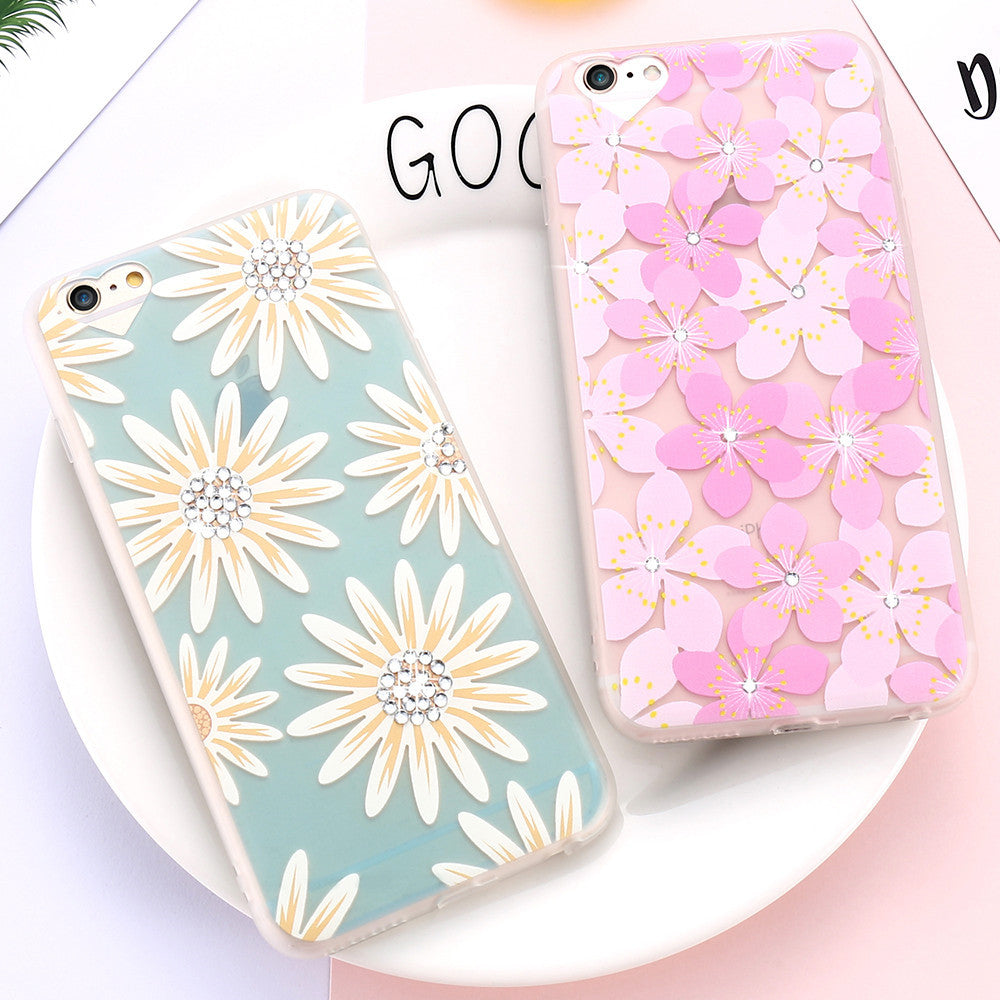 Flower Power Fitted Silicone iPhone Case