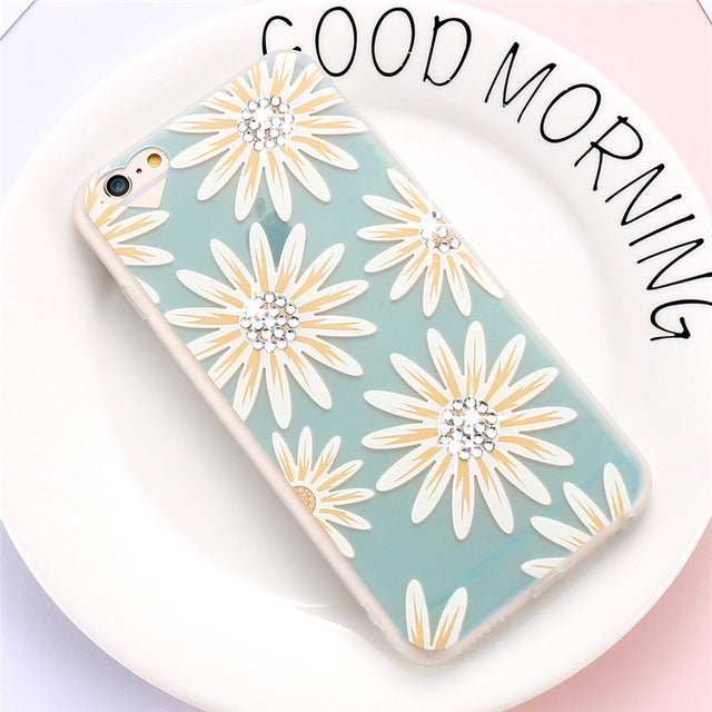 Flower Power Fitted Silicone iPhone Case