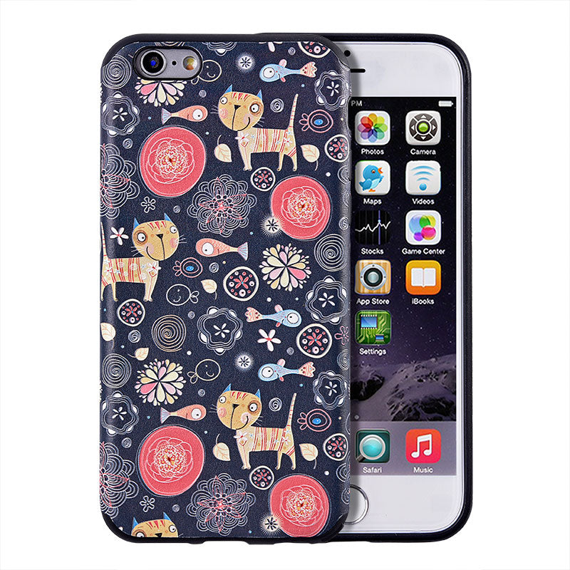 Cats & Flowers Snap Case