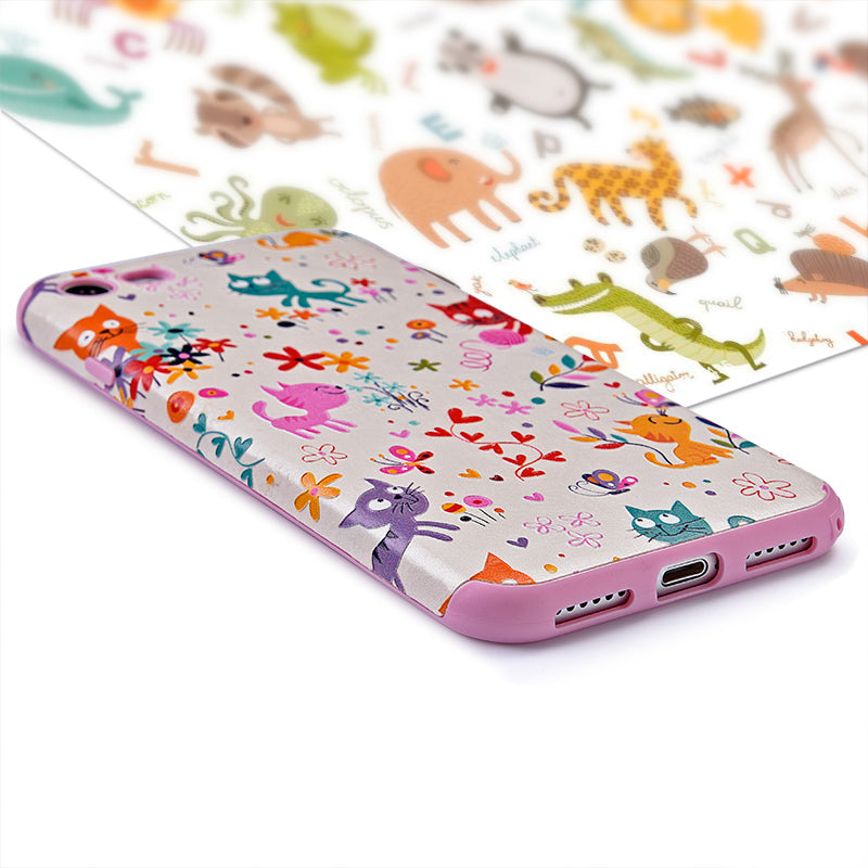 Cats & Flowers Snap Case