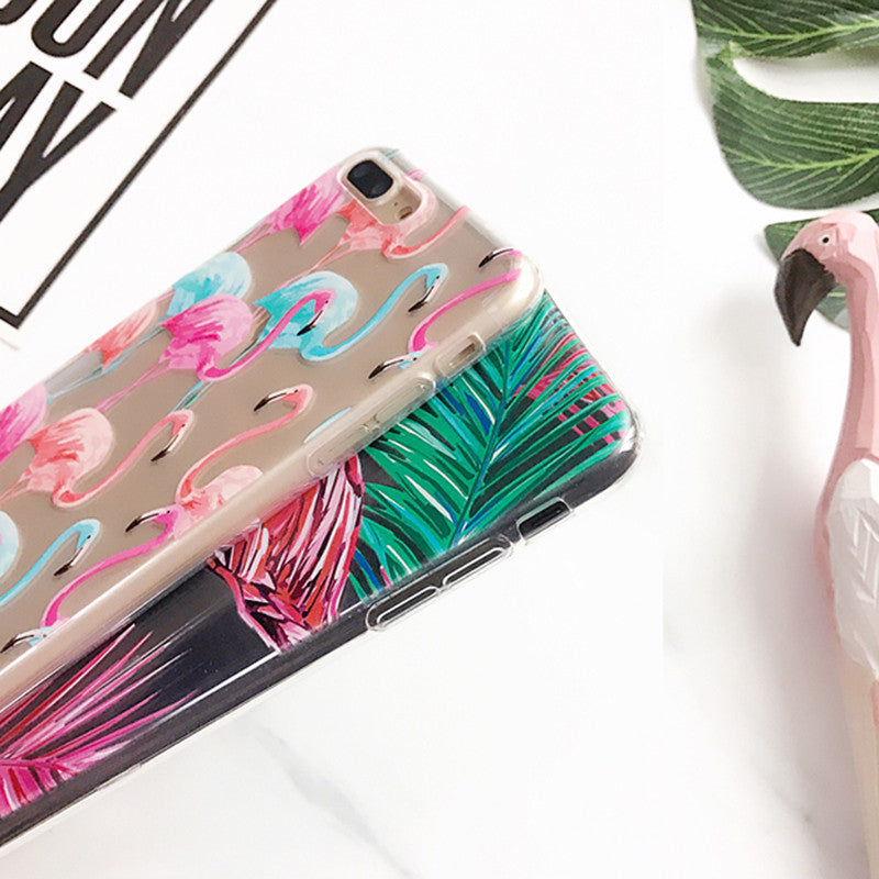 Flamingo Slim Fitted Case